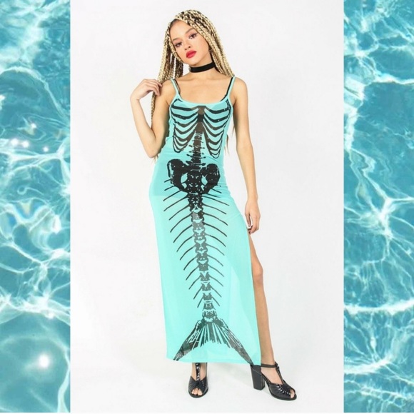 Iron Fist Mermaid for Life mesh dress - Picture 2 of 6
